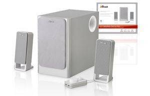 TRUST 2.1 SPEAKER SET 50 WATT FOR MAC TRUST 2.1 SPEAKER SET 50 WATT FOR MAC