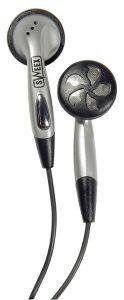 SWEEX EARPHONES SILVER 2.5MM SWEEX EARPHONES SILVER 2.5MM