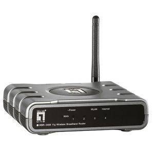 LEVEL ONE WBR-3408 54MBPS WIRELESS BROADBAND ROUTER LEVEL ONE WBR-3408 54MBPS WIRELESS BROADBAND ROUTER