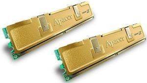 APACER DDR2 2GB (2X1GB) PC8500 1066MHZ DUAL CHANNEL KIT APACER DDR2 2GB (2X1GB) PC8500 1066MHZ DUAL CHANNEL KIT