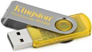 KINGSTON DT101Y/16GB 16GB DATATRAVELER 101 YELLOW