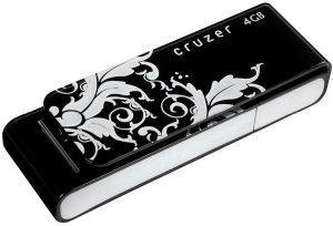 SANDISK 4GB CRUZER PATTERN BLACK SANDISK 4GB CRUZER PATTERN BLACK