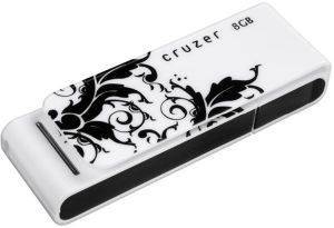 SANDISK 8GB CRUZER PATTERN WHITE