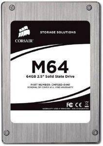 CORSAIR CMFSSD-64N1 64GB 2.5\'\' SOLID STATE DISK DRIVE CORSAIR CMFSSD-64N1 64GB 2.5\'\' SOLID STATE DISK DRIVE