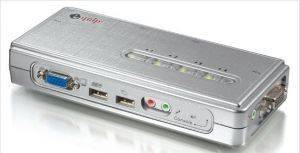 EQUIP 331514 USB KVM SWITCH 4 PORT + AUDIO EQUIP 331514 USB KVM SWITCH 4 PORT + AUDIO