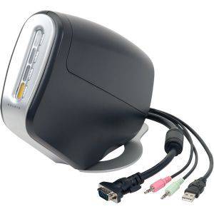 BELKIN KVM DUAL 4 PORT USB+AUDIO F1DH104UEA BELKIN KVM DUAL 4 PORT USB+AUDIO F1DH104UEA