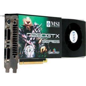 MSI GTX280-T2D1G SUPER OC 1GB PCI-E RETAIL