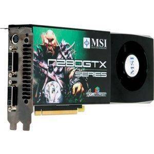 MSI GTX280-T2D1G SUPER OC 1GB PCI-E RETAIL MSI GTX280-T2D1G SUPER OC 1GB PCI-E RETAIL