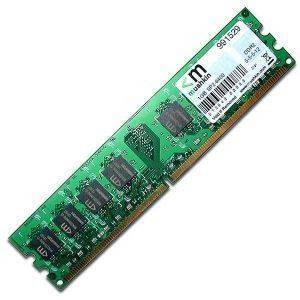 MUSHKIN ES DDR2 4GB (2X2GB) PC6400 800MHZ GREEN ESSENTIAL DUAL CHANNEL KIT