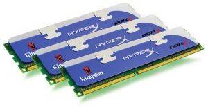 KINGSTON KHX12800D3K3/6GX DDR3 HYPER X 6GB (3X2GB) 1600MHZ TRIPLE CHANNEL KIT