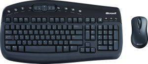 MS WIRELESS OPTICAL DESKTOP 1000 GR USB BLACK