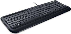 MICROSOFT WIRED KEYBOARD 400 BLACK DSP