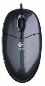 LOGITECH 910-000133 PILOT OPTICAL MOUSE REFRESH BLACK