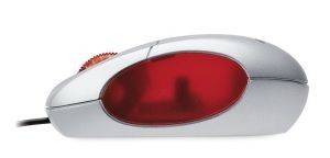 MICROSOFT NOTEBOOK OPTICAL MOUSE USB SILVER