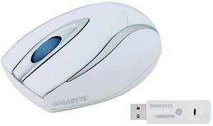 GIGABYTE GM-M7500 2.4GHZ WIRELESS OPTICAL MOUSE WHITE GIGABYTE GM-M7500 2.4GHZ WIRELESS OPTICAL MOUSE WHITE