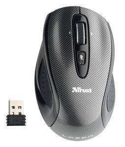 TRUST MI-7760CP WIRELESS LASER MINI MOUSE CARBON EDITION