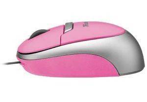 TRUST PINK MINI TRAVEL MOUSE