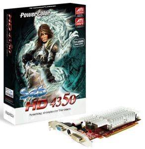 POWERCOLOR RADEON HD 4350 512MB HM 1GB PCI-E RETAIL POWERCOLOR RADEON HD 4350 512MB HM 1GB PCI-E RETAIL