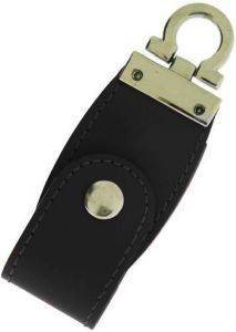 LEATHER L3 USB DRIVE 4GB BLACK