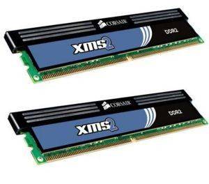 CORSAIR TWIN2X4096-8500C5C XMS2 DDR2 4GB (2X2GB) PC2-8500 (1066MHZ) DUAL CHANNEL KIT