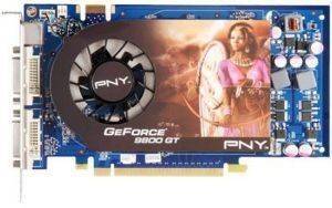 PNY GEFORCE 9800GT CUDA 512MB PCI-E RETAIL