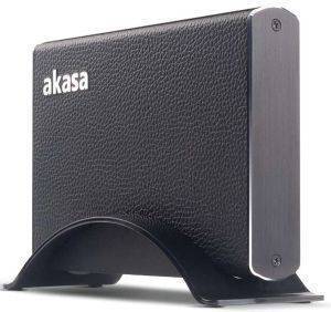 AKASA AK-IC010-BKEU ELITE LEATHER FINISH ALUMINIUM ENCLOSURE FOR 3.5\