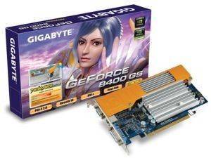 GIGABYTE GEFORCE 8400GS CUDA GV-NX84S5HP 512MB PCI-E BULK