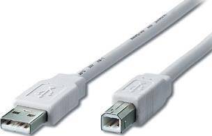 USB 2.0 CABLE A MALE-B MALE 1M