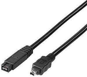 EQUIP: 128162 FIREWIRE 800MBPS CABLE 2M 4/9 PIN