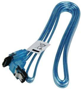 AKASA SATA2-100-BLUV DAY GLOW BLUE UV SERIAL ATA HDD CABLE 100CM AKASA SATA2-100-BLUV DAY GLOW BLUE UV SERIAL ATA HDD CABLE 100CM