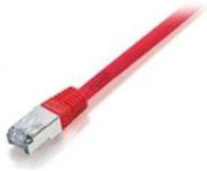 EQUIP 205420 PATCH CABLE C5E F/UTP RED 1M