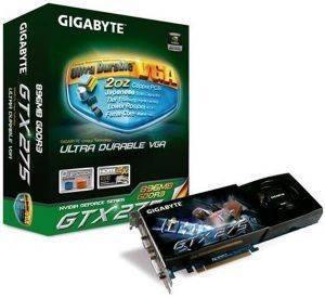 GIGABYTE GEFORCE GTX275 GV-N275UD-896I CUDA 896MB PCI-E RETAIL GIGABYTE GEFORCE GTX275 GV-N275UD-896I CUDA 896MB PCI-E RETAIL