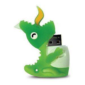 DINOSAUR DRIVE 4GB LIGHT GREEN