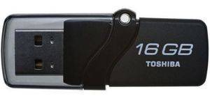 TOSHIBA 16GB GINGA USB FLASH DRIVE