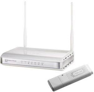 ASUS RT-N11 WIRELESS N ROUTER + USB-N11 WIRELESS N USB BUNDLE