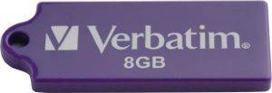 VERBATIM 8GB MICRO USB DRIVE PURPLE