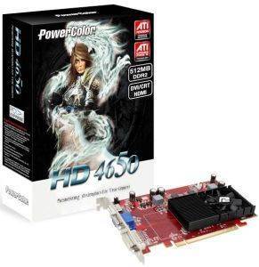 POWERCOLOR RADEON HD4650 512MD2-H 512MB PCI-E RETAIL POWERCOLOR RADEON HD4650 512MD2-H 512MB PCI-E RETAIL