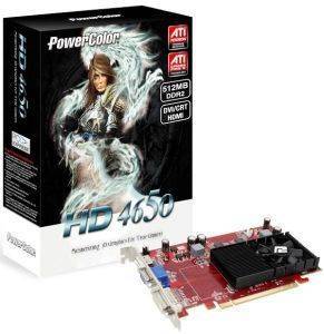 POWERCOLOR RADEON HD4650 512MD2-H 512MB PCI-E RETAIL