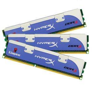 KINGSTON KHX1600C9D3T1K3/6GX 6GB (3X2GB) PC12800 HYPERX XMP TRIPLE CHANNEL KIT KINGSTON KHX1600C9D3T1K3/6GX 6GB (3X2GB) PC12800 HYPERX XMP TRIPLE CHANNEL KIT