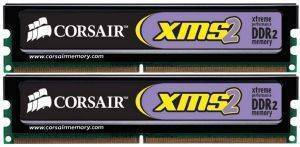 CORSAIR TWIN2X4096-6400C5C XMS2 DDR2 4GB (2X2GB) PC2-6400 DUAL CHANNEL KIT