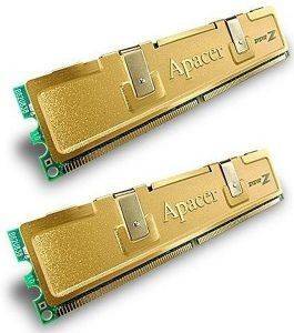 APACER 4GB DDR2 (2X2GB) PC6400 800MHZ GOLDEN COVER DUAL CHANNEL KIT