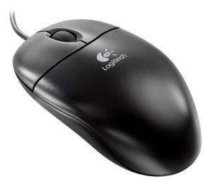 LOGITECH S96 OPTICAL WHEEL MOUSE SEA GREY