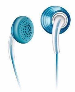 PHILIPS SHE3622 BLUE IN-EAR HEADPHONES