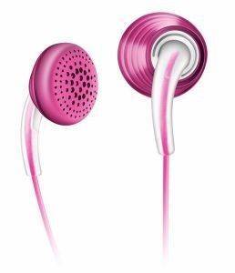 PHILIPS SHE3620 PINK IN-EAR HEADPHONES