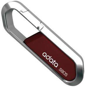 ADATA 16GB S805 SPORT SERIES FLASH DRIVE RED