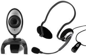 CREATIVE WEBCAM LIVE! + HS-390 COMMUNICATIONS HEADSET