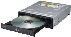 LG GH22NS50 SECURE DISC DVD REWRITER BLACK BULK