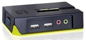LEVEL ONE KVM-0221 2-PORT USB KVM SWITCH WITH AUDIO LEVEL ONE KVM-0221 2-PORT USB KVM SWITCH WITH AUDIO