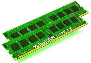 KINGSTON KVR1333D3N9K2/2G 2GB (2X1GB) PC10666 1333MHZ VALUE RAM DUAL CHANNEL KIT