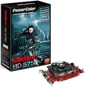 POWERCOLOR RADEON HD5750 512MD5-H 512MB PCI-E RETAIL